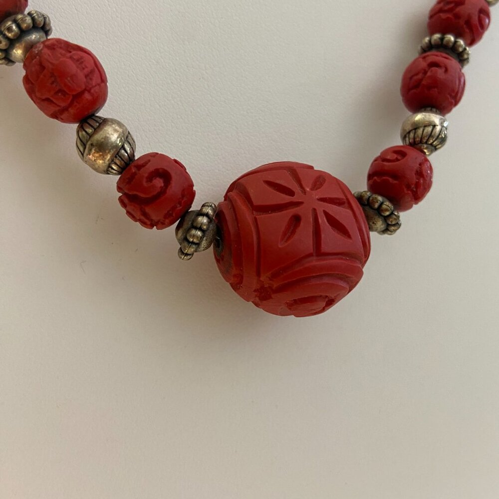 Red Necklace - Picture 2 of 3